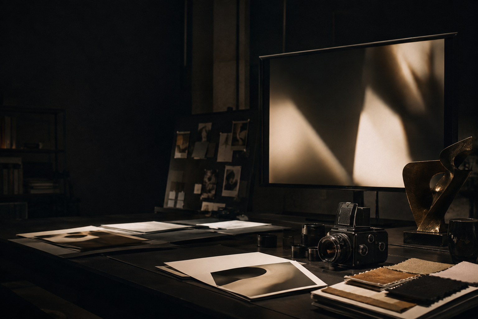 A cinematic creative studio for brand and campaign development